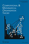Computational and Mathematical Organization Theory杂志封面